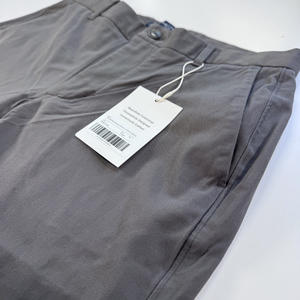 EVERLANE The Slim Fit Performance Chino Pant Uniform Gray Mens 31x28 NWT - Picture 5 of 14